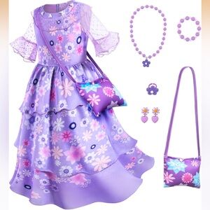 Encanto Princess Dress W/ Accessories- NEW